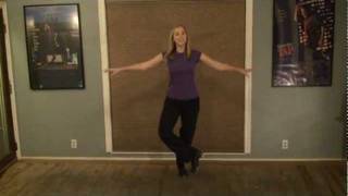 Basic Tap Steps with Mindy Millard Copeland [upl. by Ynatil]