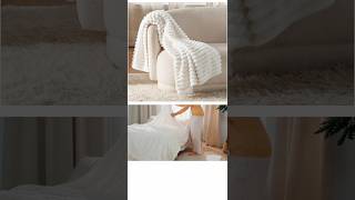 blanket  white blanket  bedroom accessories  home accessories  shorts [upl. by Calen]