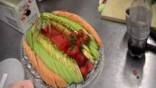 How to Arrange a SIMPLE Fruit Platter Used in Catering [upl. by Kersten964]