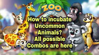 Incubation Of Uncommon Animals II ZC 2020 II All Possible Combos are Here [upl. by Amble]