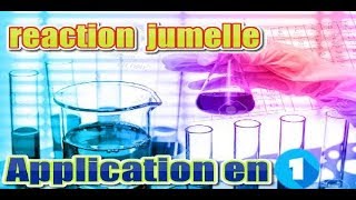 cinétique chimique smc s5  part 82  reaction jumelle [upl. by Kired]