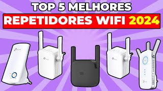 Top 5 Melhores Repetidores de Sinal WiFi para 2024 Amplie sua ConexÃ£o [upl. by Sumerlin]