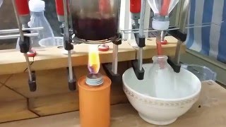 Distillation 90°  95° pink ethanol 2 Parts [upl. by Oniuqa]