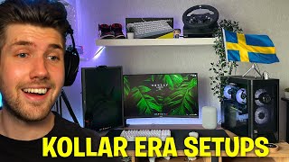 VI ÄR TILLBAKA REAGERAR ÄNTLIGEN PÅ ERA GAMINGSETUPS [upl. by Southworth]