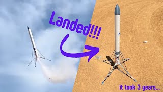 I Landed A Model Rocket [upl. by Etnahs683]