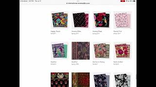 Vera Bradley Retired Pattern Archive screen recording on 71124 verabradley rebranding [upl. by Felisha]