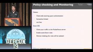 DEF CON 19  Olivier Bilodeau  PacketFence The Open Source Nac [upl. by Kristianson294]