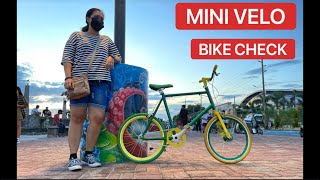 MINI VELO x MIXIE x MINI RACER bike check bike test ANGAS NETO [upl. by Eceinal]