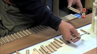 Wood Inlay  How to Make Custom Wood Inlay Banding  Skills amp Techniques Tutorial [upl. by Ibib83]