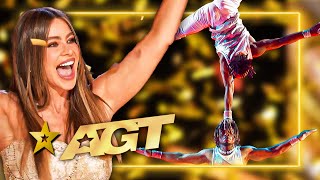 UNBELIEVABLE Balancing Wins The Golden Buzzer on Americas Got Talent 2024 [upl. by Eseryt]