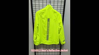 S210312 Mens Reflective Jacket 1 [upl. by Krissie]