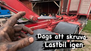 Haveri på Volvo FH16 åker till Traktor och Maskin och får lite hydraulslang pressad tilll lastbilen [upl. by Arriek]