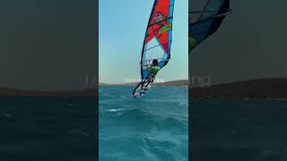 Windsurf action part 9  Alacati  windsurf windsurfing windsurfshorts surf watersports [upl. by Jaan791]