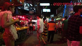 The record of walking in Pattaya night timeWalking Street Soi LK Metro etc May 2017【4K】 [upl. by Etteniuqna]