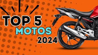 TOP 5 MOTOS MAIS VENDIDAS EM 2024  SOBERANIA E DIVERSÃO [upl. by Tterab]