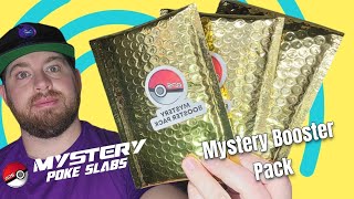 10 Mystery Pokeslabs Mystery Booster Packs [upl. by Aroda]