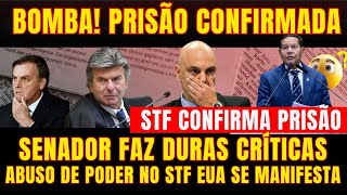 URGENTE STF CONFIRMA A PRISÃO MORAES FOI PEGO E SENADOR FAZ DURAS REVELAÇÕES E CITA NOMES GRANDES [upl. by Laurice]