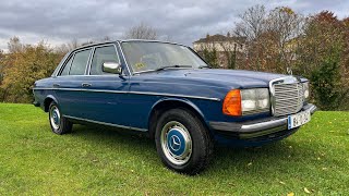 1984 Mercedes 230e For Online Auction davidgoldingcars [upl. by Jacquetta]