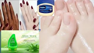 Best hand foot whitening cream Vaseline amp aloevera gel [upl. by Valdas826]