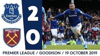 SIGURDSSON WITH ANOTHER SCREAMER  EVERTON 20 WEST HAM HIGHLIGHTS [upl. by Cutlor]