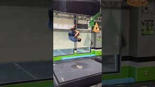 Cool front swing flyaway front flip flips shorts [upl. by Onimixam115]