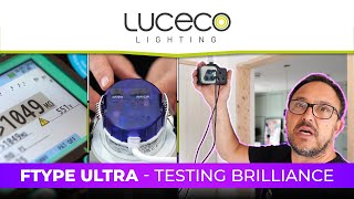 🌟 Testing Brilliance Luceco FType ULTRA LED Downlight with Removable Terminal Blocks 🌟 [upl. by Airdnassac]