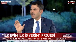 Müşterek arsalar kat karşılığı inşa edilebilecek mi  Bakan Murat Kurum yanıtladı  15092022 [upl. by Adele]