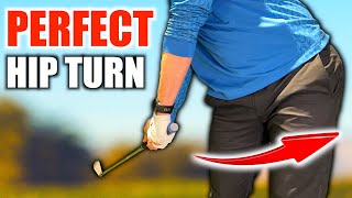 How To Get PERFECT Hip Turn In The Golf Swing Golf Swing Tips [upl. by Maccarone]