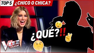 ¿Chico o Chica 🤔 Confundieron a los coaches con sus voces en La Voz [upl. by Alilad]