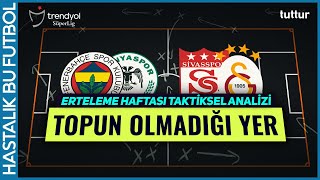 TOPUN OLMADIĞI YER  Trendyol Süper Lig Erteleme Maçları Taktiksel Analiz [upl. by Higley821]