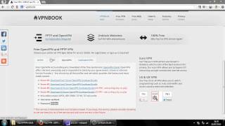Come Fare una VPN PPTP con OpenVPN Portable [upl. by Eliath]