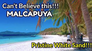 THIS IS MALCAPUYA PRISTINE WHITE SAND ISLAND IN CORON  ISOLA DEL CORON SPIAGGIA BIANCA whitebeach [upl. by Jessy490]