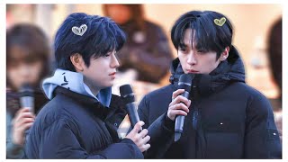 231111 Lee Know And Seungmin Mini Fanmeeting Moments  2Min [upl. by Hareehat]