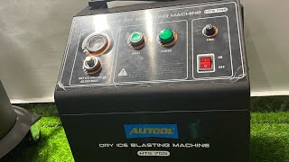 DRY ICE BLASTING MACHINE HTS705 91 8849113103 dryiceblasting automobile autool autorepair [upl. by Lauree]