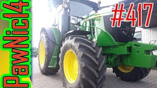 Kupiłem nowy ciągnik John Deere 6105MC  Życie zwyczajnego rolnika 417 [upl. by Novaat]