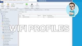 Deploy WiFi Profile on Windows 10 Using SCCM [upl. by Jedediah]