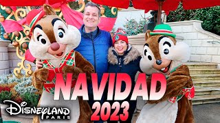 La Navidad en Disneyland Paris 2023 🎅🏻 ¡DESCÚBRELA 🎄 SANTIAGO SEGURA nos saluda COMENZAMOS EL AÑO✨ [upl. by Villada105]