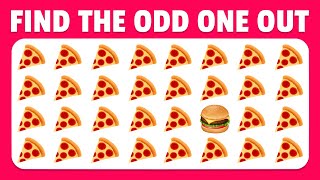 Find the ODD One Out  Emoji Quiz  Easy Medium Hard Impossible [upl. by Eillek382]