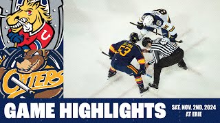 Nov 224  Barrie Colts at Erie Otters [upl. by Alrich683]