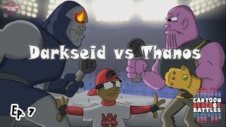 Darkseid Vs Thanos  Cartoon Beatbox Battles [upl. by Kcirdnekel]