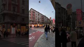 WALKING IN MILAN ITALY 🇮🇹 italy shorts europeancity milano [upl. by Adalai]