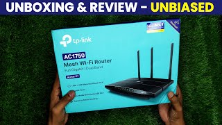 TP link Archer C7 AC1750 Router  Unboxing and Unbiased Review [upl. by Sil]