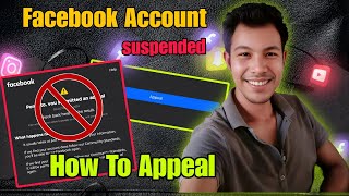 How To Appeal Facebook Account Suspended [upl. by Koller830]