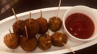 Vegetables Lollipop in PHILIPS AIR FRYER Easy Snack Recipe [upl. by Cranford]