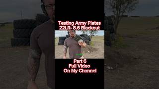 Part 6 Putting the US Armys Level IV Body Armor To The Test Review Bulletproof or Bust shorts [upl. by Amitarp]