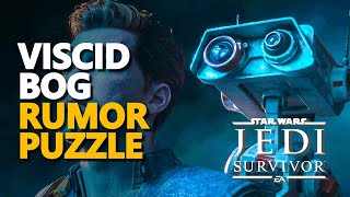 Viscid Bog Rumor Puzzle Star Wars Jedi Survivor [upl. by Grekin]