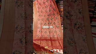 Muslin organza saree beautiful saree partysaree design fashion sarees [upl. by Eniamej648]