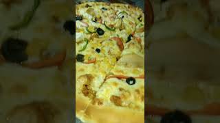 Family pizza 17quot foryou food chickenrecipes pizza steak viralvideo [upl. by Aiet898]