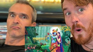 Radha Krishna Title Song  REACTION [upl. by Sunda]