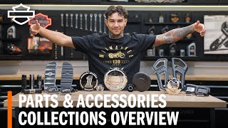 HarleyDavidson Parts amp Accessories Collections Overview [upl. by Anerual]